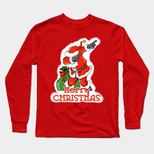 Dabbing Santa Long Sleeve T-Shirt